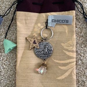 NEW Chico’s Dreamer Keychain